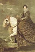 Diego Velazquez Queen Isabel on Horseback (detail) (df01) oil painting